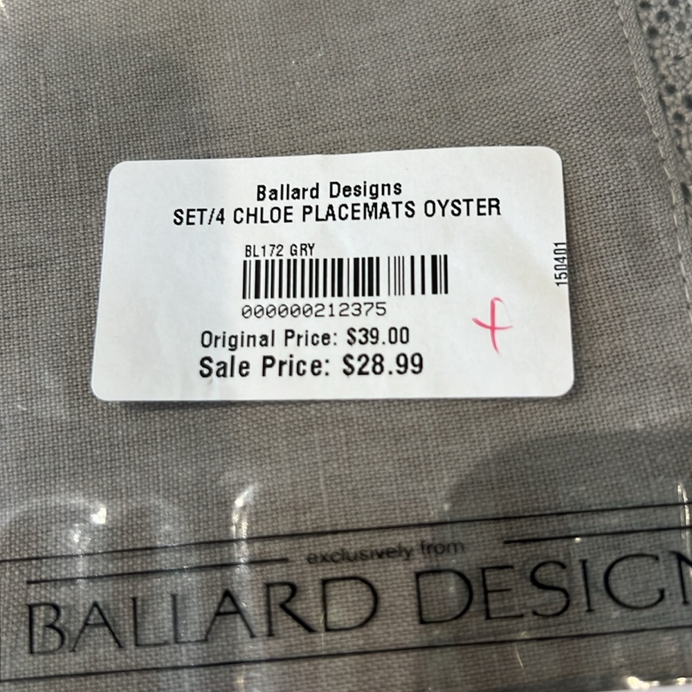 Ballard Designs Chloe placemats - Picture 5 of 5